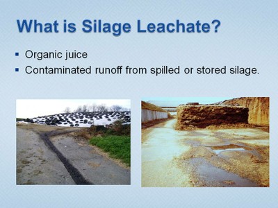 Silage Leachate Collection and Treatment image